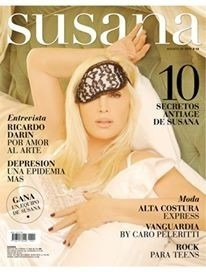 Revista Susana #15 2009 Gimenez Ricardo Darin Peleritti