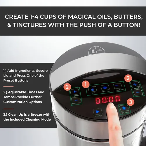 Máquina Infusora De Mantequilla Con Brotes De Infusión Para