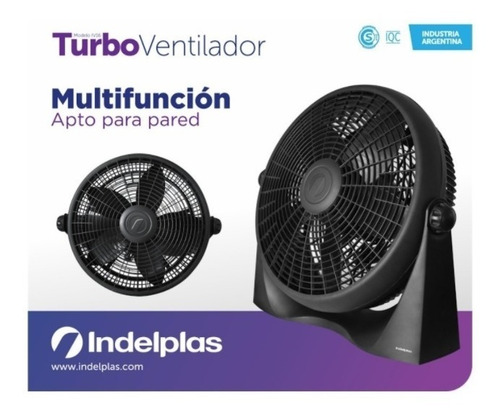 Ventilador Turbo Grande Bajo Consumo Cuotas + Envío Gratis!