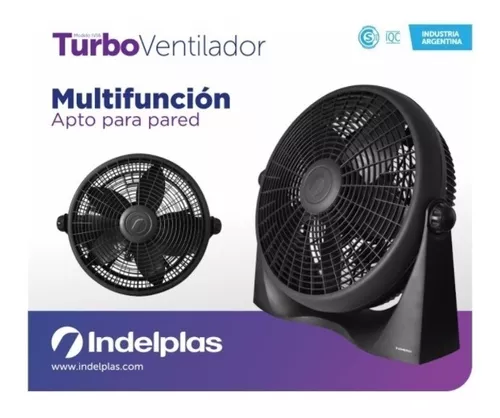 Ventilador Turbo Grande Bajo Consumo Cuotas + Envío Gratis! | DISEÑO TERCO
