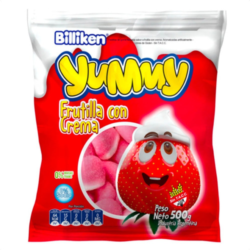 Gomitas Yummy Frutilla Con Crema Sin Tacc - Mejor Precio