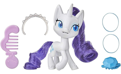 Imagem 2 de 3 de Boneca My Little Pony Rarity - Mini Figura Hasbro Original