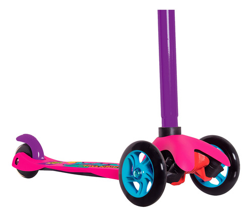 Imagem 3 de 5 de Patinete Judy Guidão Ajustável Rosa - Até 40kg - Samba