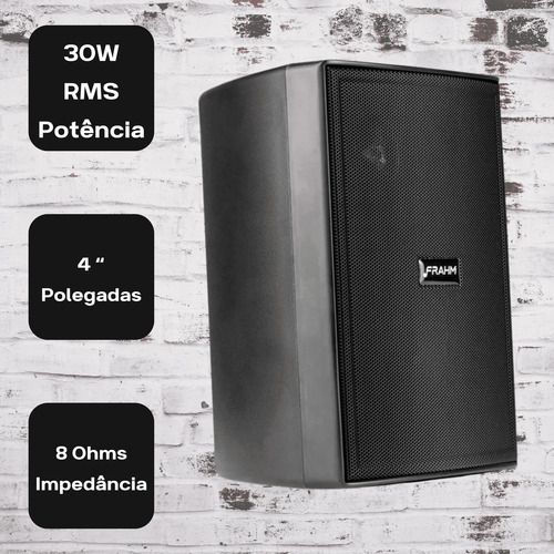Kit Som Ambiente Taramps Ths6000 Bluetooth + 16 Caixas Frahm
