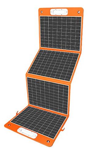 Panel Solar Plegable De 18v/100w, Cargador Solar Portá...