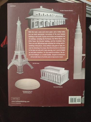 Origami Architecture. Yee. Contiene Cd. (Usado)