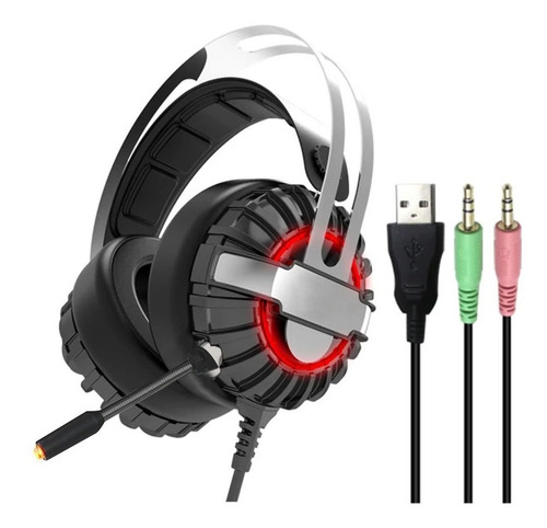 Imagen 5 de 7 de Diadema Gamer Ly806 Con Súper Bajos