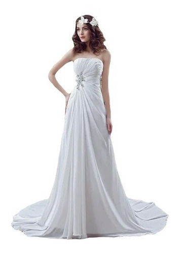 Hermoso Vestido Novia Ajustable Con  Envio Gratis W-20242