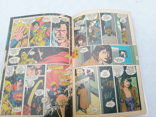 Historieta Comic Antiguo * Superman * No 9 Zinco Deca 90 (Usado)