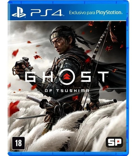 Ghost Of Tsushima Ps4 Midia Fisica Lacrado Dublado + Nf