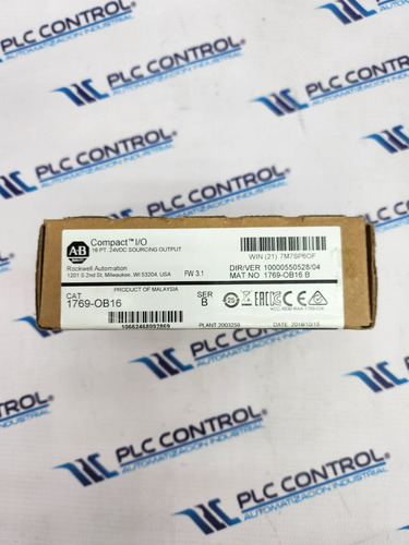 Allen Bradley 1769-ob16 Modulo De Salida