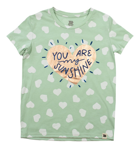 Playera Juvenil Niña Est Sunshine