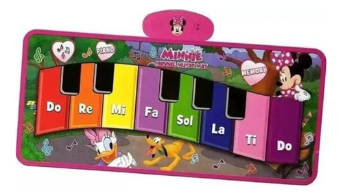 Alfombra Piano Musical Interactivo Minnie Mouse