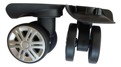 Appliable A Ruedas De Maleta De 2 Uds. Ruedas De Maleta De