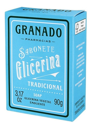 Sabonete Granado Glicerina Tradicional 90g