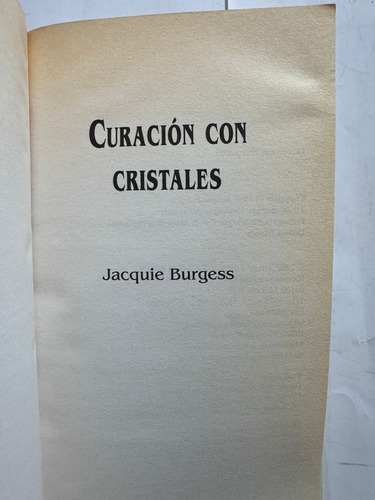 Curación Con Cristales Por Jacquie Burgess S8 (Usado)
