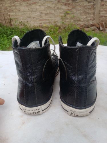 Botitas Converse Cuero Originales Talle 40 (Usado)