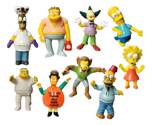 Set De Figuras De Los Simpsons Diferentes Colecciones 