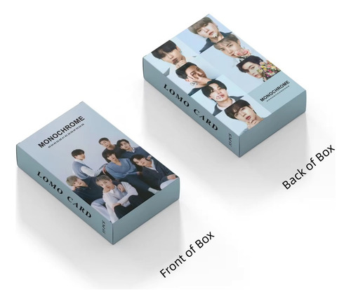 55 Photocards Bts - Monochrome