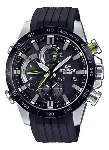 Reloj Casio Edifice Slim Solar Bluetooth Negro Eqb-800br-1a