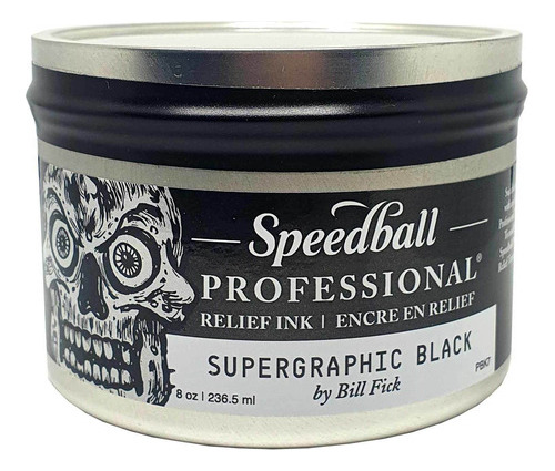 Tinta Relieve Profesional Para Impresión Grabado Speedball