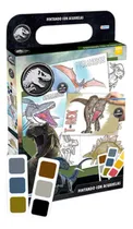 Comprar Set De Acuarelas Jurassic World 24 Acuarelas Y 20 Hojas Para Colorear Tapimovil 