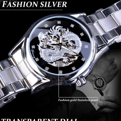 Relojes Mecánicos Analógicos De Diamante Forsining