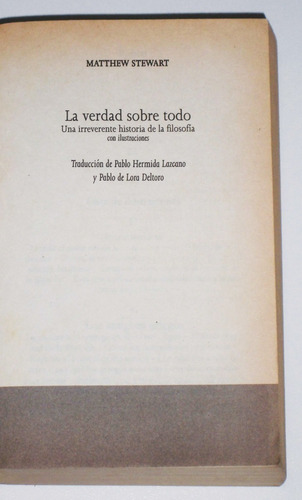La Verdad Sobre Todo / Matthew Stewart (Usado)