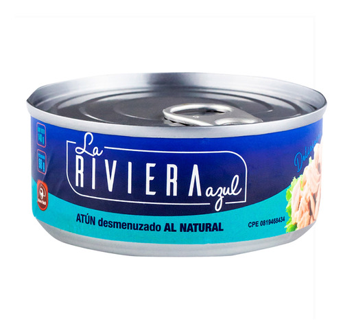 Atún Desmenuzado Al Natural La Riviera Azul 140 Gr (2 Unds)