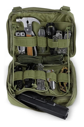 Bolsa De Primeros Auxilios Tactical Molle Pouch Military Med