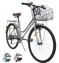 Comprar Bicicleta Urbana Vintage De Paseo R26 Frenos V-brakes 7vel