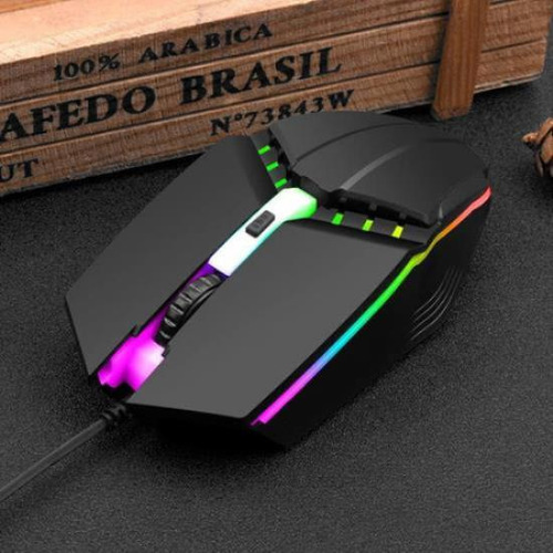 Ratón Juegos Con Cable, Ratones Ópticos Usb 800 A Dpi Y Luz