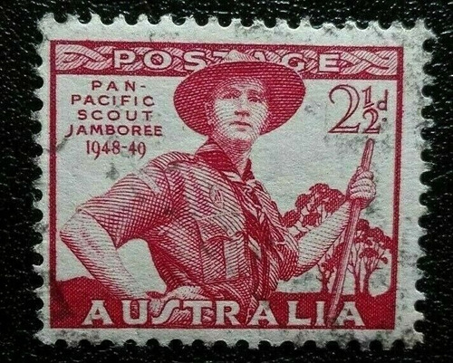 Imagen 1 de 2 de Estampillas Australia 1948/52 - Scouts Jamborre Parque Wonga