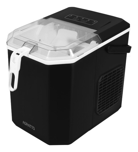 Máquina De Gelo Agratto 12kg Mg-02 Preta 100w 220v