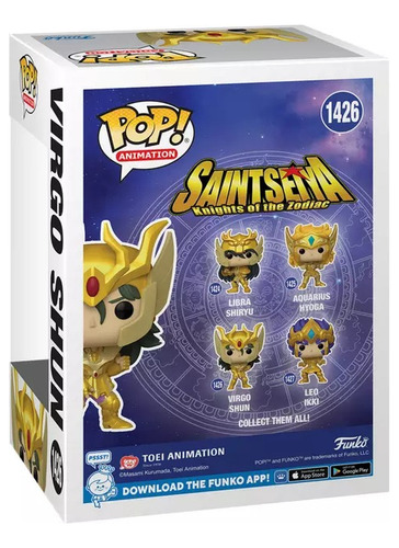 Pop! Animation Saint Seiya: Knights Of The Zodiac Virgo Shun