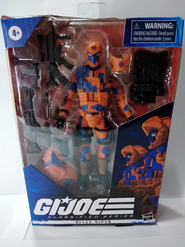 Gi Joe Gijoes Cobras Classified Series Alley Viper Sellado