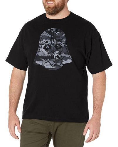 Star Wars & Tall Camo Vader Camiseta De Manga Corta Para Hom