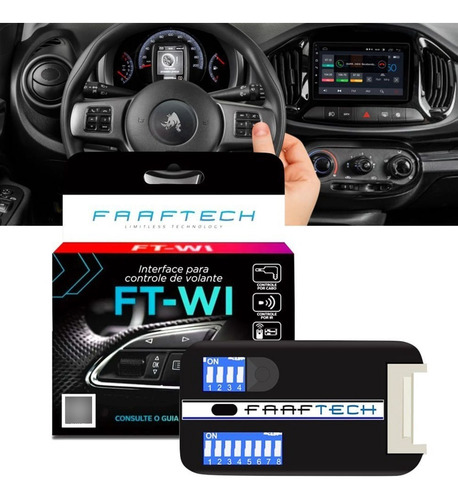 Interface Volante Faaftech Ftwi Universal Ir Cabo Can Bus