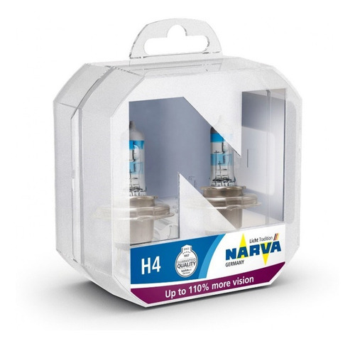 Imagen 1 de 9 de Juego De 2 Lamparas H4 12v 60/55w P43t Range Power 110