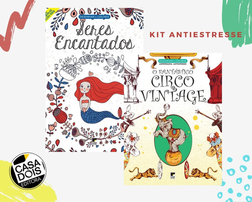 Kit Revistas De Antiestresse! Se Diverta.