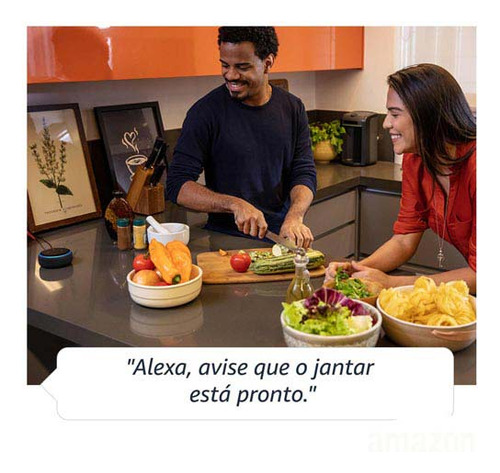 Echo Dot Amazon - Smart Speaker Com Alexa 3° Geração