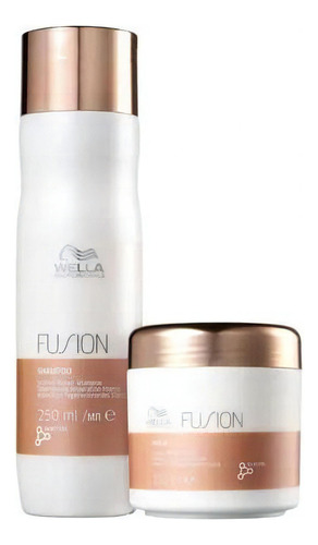 Kit Wella Professionals Fusion- Shampoo 250 Ml+mascara 150ml