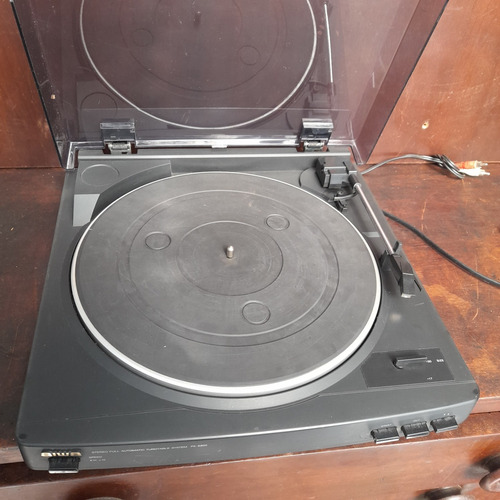 Imagem 1 de 10 de Toca Disco Aiwa Px E850 Sem Agulha. Funcionando