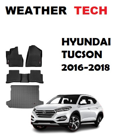 Alfombras Weather Tech Hyundai Tucson 2016-2018