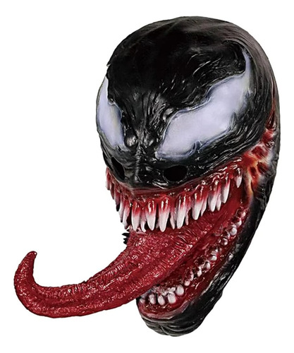Mascara De Venom Halloween Cosplay Color Negro VEMON