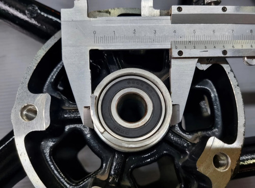 Llanta Delantera Aleacion Para Yamaha Fz 16 Fz 160 Negro