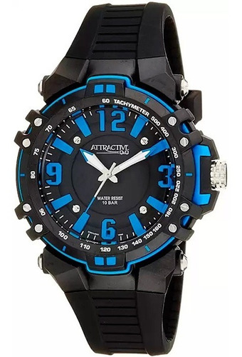 Reloj Q&q By Citizen Hombre Dg04j003y Linea Atractive Sumerg