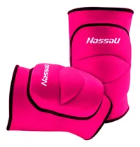 Comprar Rodilleras Voley Nassau Acolchonadas Color Fucsia Talle S