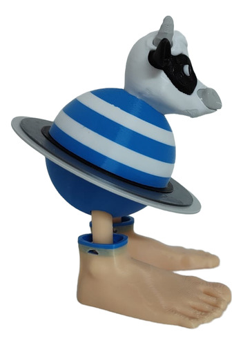 Muñeco Vaca Saturno Saturnita Meme Brainrot Italiano 3d