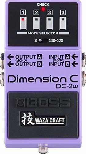 Boss Dc2w Dimensión C Waza Efectos Pedal Waza Stomp Box Efec